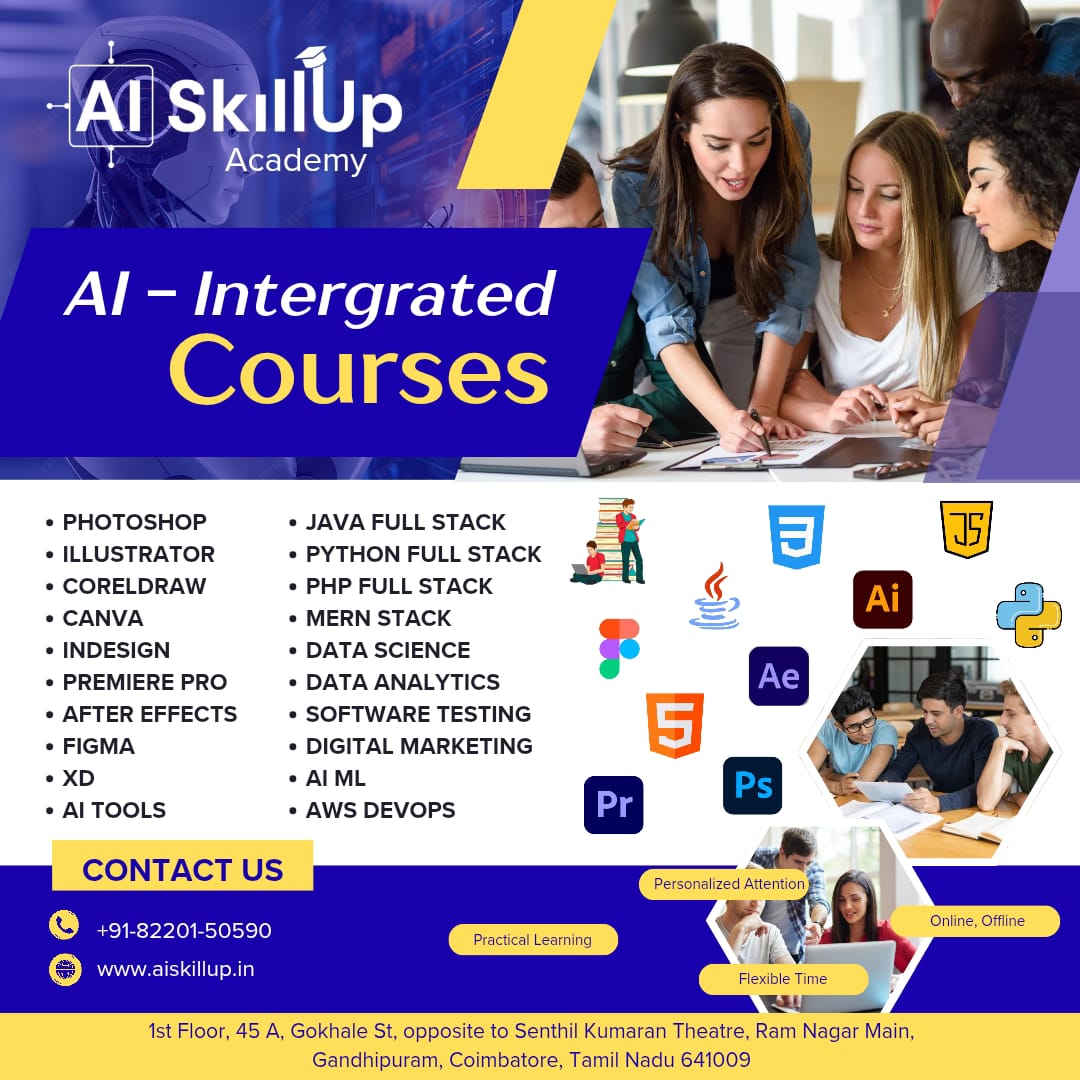 AI Skill Up Academy classroom training session in Coimbatore